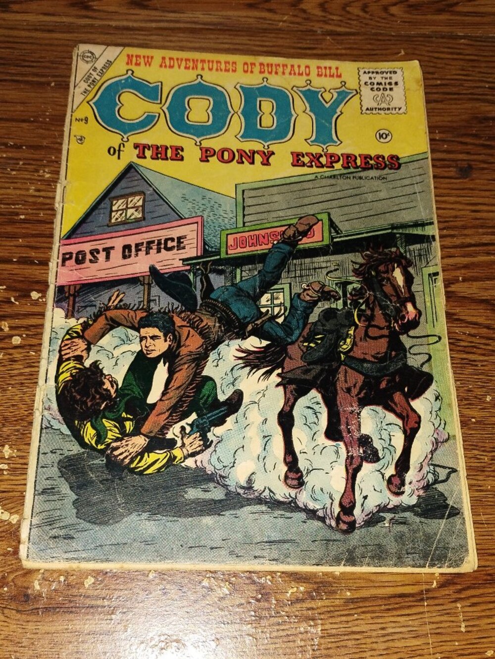 Cody the Pony Express #9 (CDC Comics, 1956)